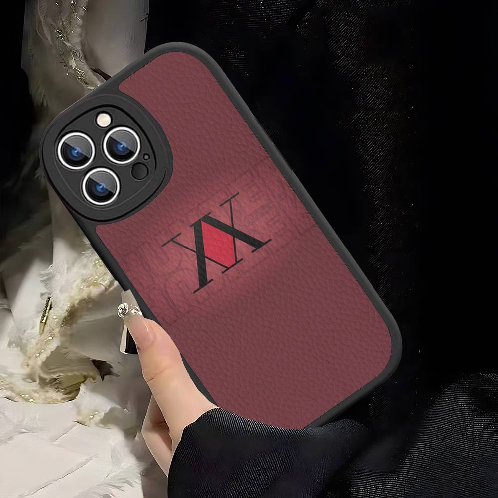 Силиконовый чехол для телефона Hunter X Hunters для iPhone 16 15 14 13 12 11 Pro Max Mini Кожаный мягкий чехол