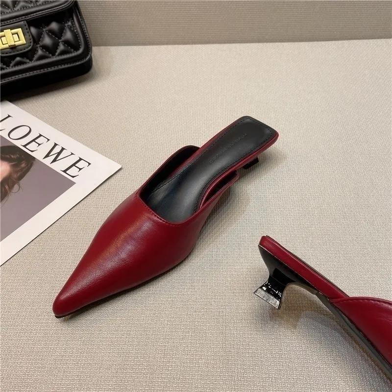 Женские туфли женские классические высокое качество весна без застежек винно-красные туфли на шпильке леди крутые сексуальные туфли-лодочки ab599