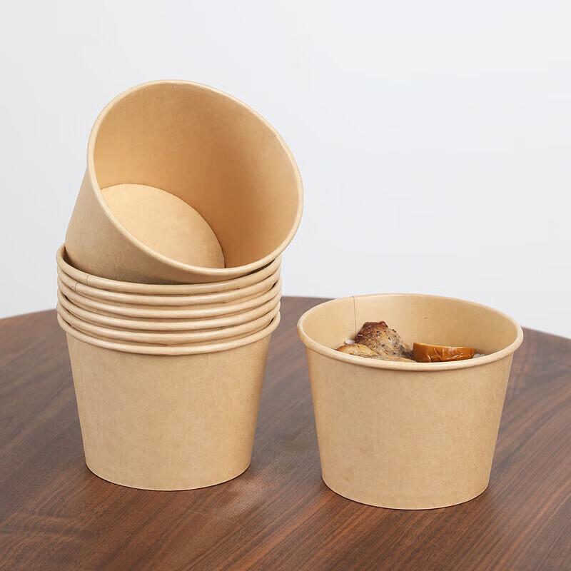 Disposable Bamboo Fiber Paper Bowls