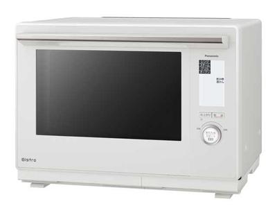 Микроволновая печь Panasonic Steam Bistro 30 л 2-уровневый гриль Omakase с высоким разрешением и 64-глазым датчиком скорости, белый цвет NE-BS9C-W