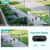 New 8MP 4K PTZ IP Camera 8x Zoom Dual-Lens Human Detect CCTV Camera 4MP Outdoor CCTV Wifi Video Surveillance Camera ICSEE APP