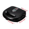 750W 6-in-1 Electric Waffle Machine Maker Multifunctional Sandwich Maker Home Muffin Cake Donut Bubble Waffle Maker Breakfast