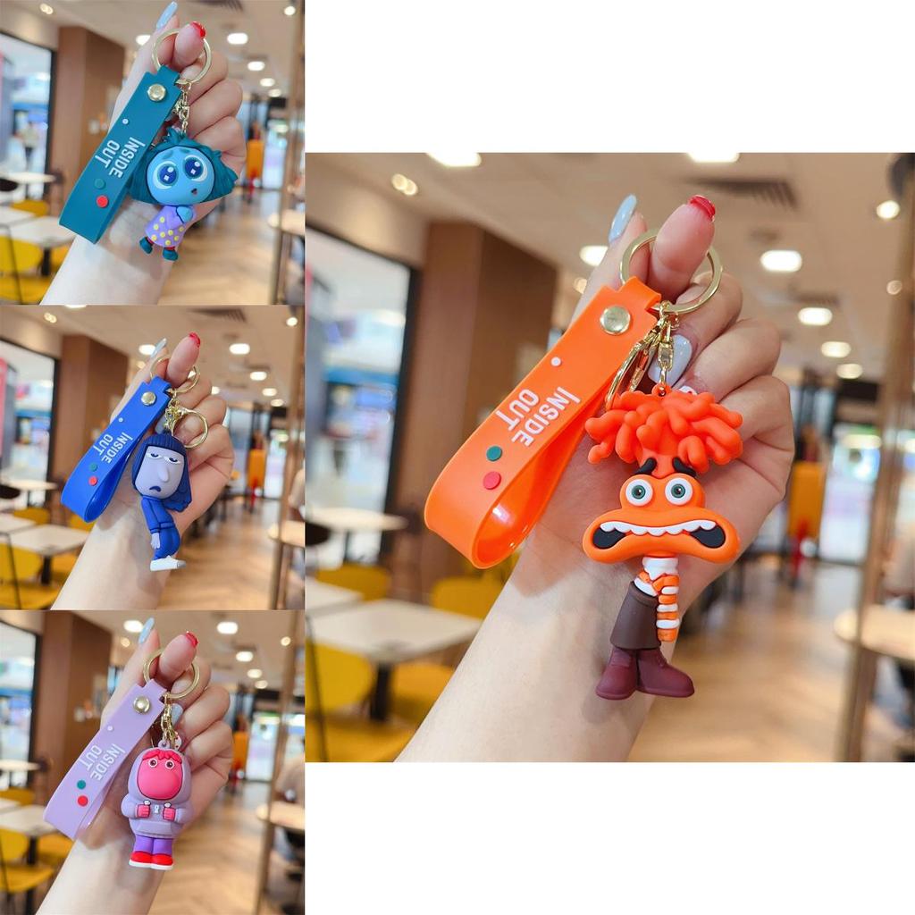 Очаровательный ПВХ брелок Головоломка мультфильм аксессуар идеально подходит для подарков и вечеринок