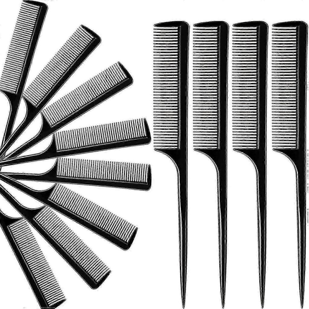 Professional 12-Piece Hairdressing Comb Set for Salon Styling & Highlighting