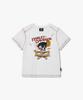HARLEY-DAVIDSON COLLECTIONS® [Женская] Укороченная футболка с принтом Череп и Глобус Белый_Hh26111052