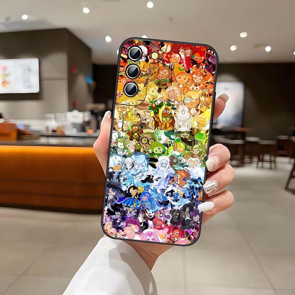 Чехол для телефона C-Cookie Run K-KingdomS Для S25 Samsung S26 S24 Ultra S22 S23 S20 Fe S21 Plus A54 A34 A16 A53 Задняя крышка