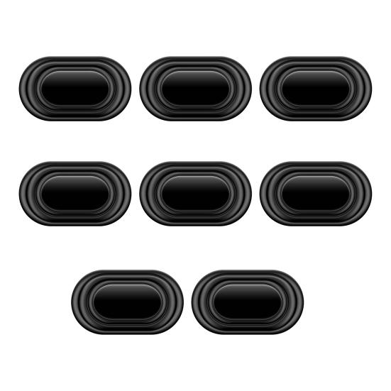 4/6/8/10 шт. амортизаторы для дверей автомобиля, простая установка, универсальные звукоизоляционные утолщенные силиконовые упоры для дверей автомобиля