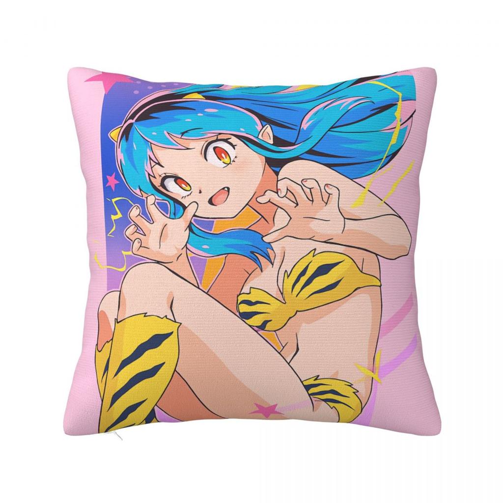 Наволочка Urusei Yatsura Аниме На заказ Чехол для подушки Новинка Наволочка для офиса Автомобиля Дома Декоративные наволочки