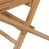 Folding Garden Chairs 4 pcs Solid Teak Wood