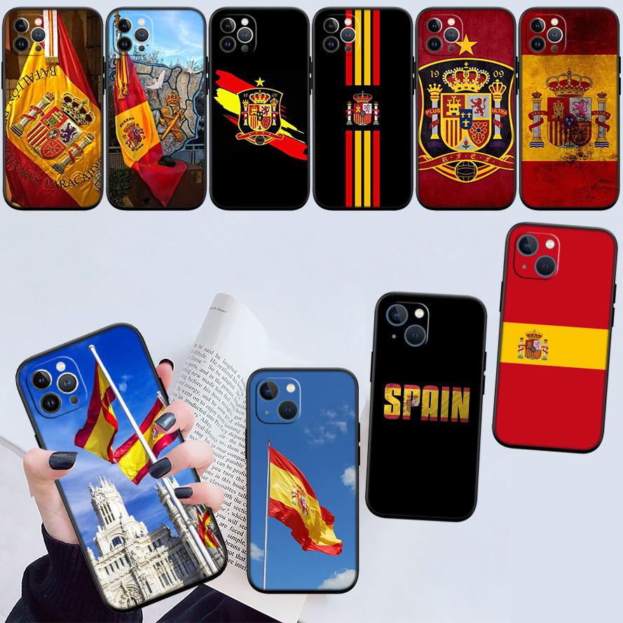 IK61 Spain Flag New High-End Shell Phone Case for iPhone SE X XS XR 16E 17 11 Pro Max 8 7 6 6s Plus Air