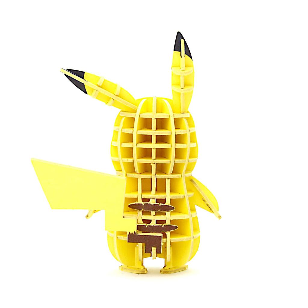 PLUS Pikachu 3D Paper Puzzle DIY Craft Kit for Kids and Adults Educational Toy for Boys and Girls 3D Perfect Gift for Adults si-gu-mi Pokémon - - -