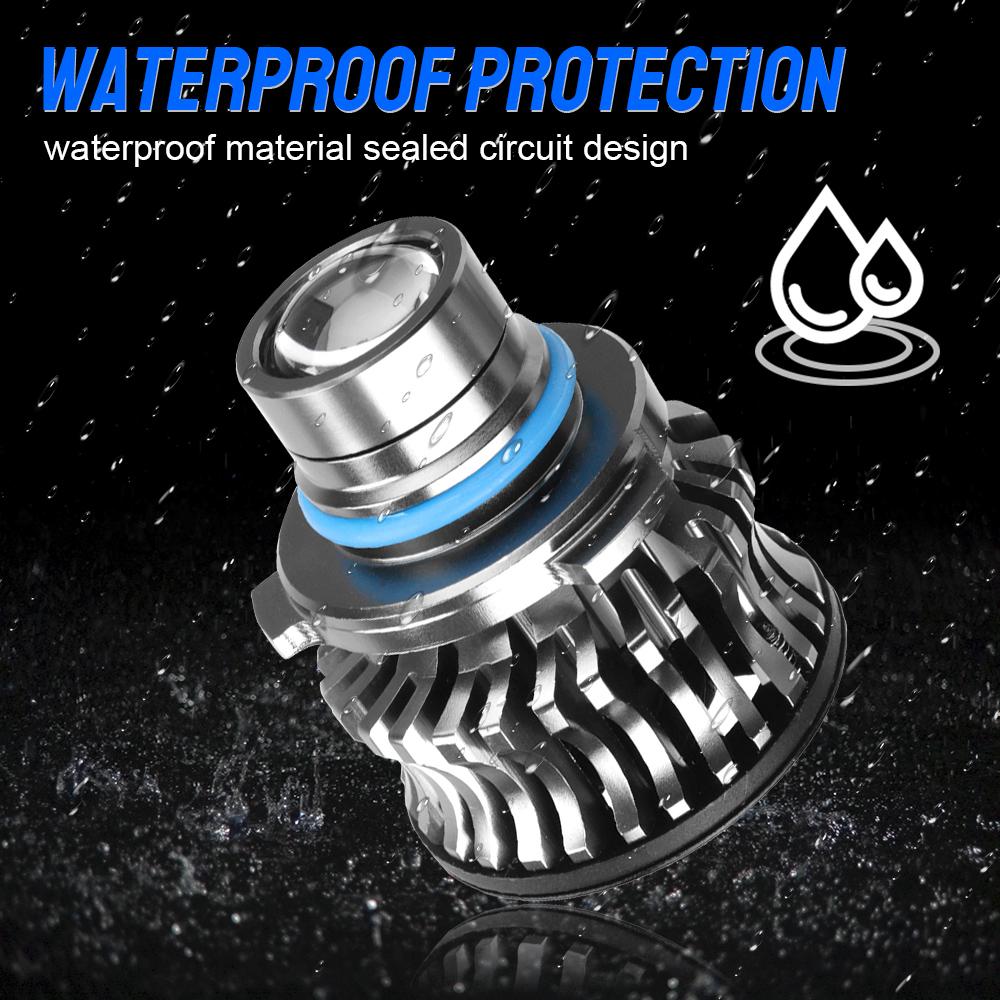 Автомобили мотоцикла светодиодные лазерные фары автомобили дальнего света ближнего света 2 шт. супер яркий прожектор фары противотуманные лампы