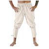 Summer Men's Medieval Stage Performance Casual Ankle Strap Pants