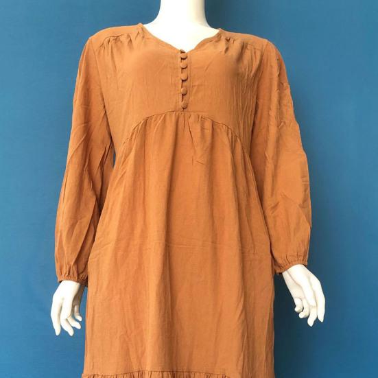 Женское богемное платье из хлопка и льна, большого размера, с V-образным вырезом, длинными рукавами, расклешенное, плиссированное, многоярусное, длинное платье