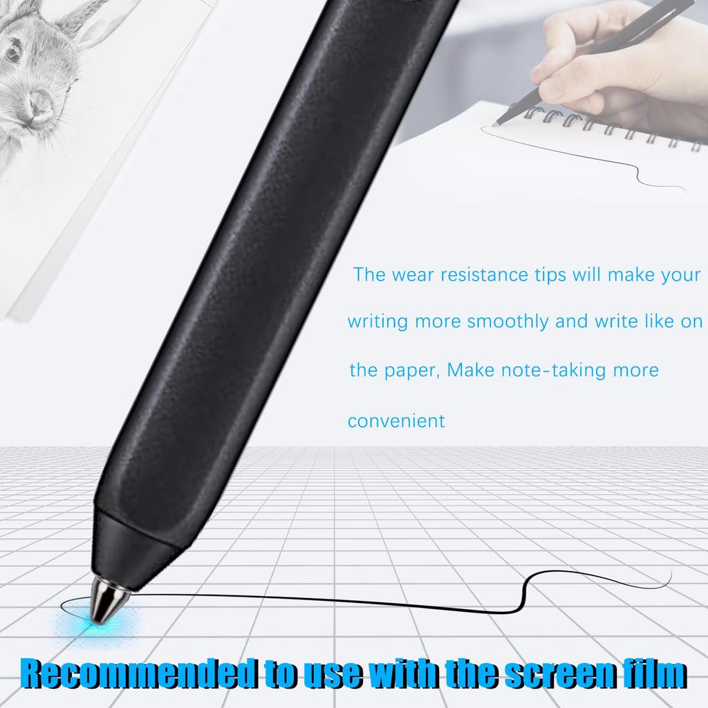 Универсальное Fit Fine Титановый сплав Тонкий кончик пера для BOOX Pen 2 Lamy Цифровая шариковая ручка Замена 2 шт. Износостойкий Pro, iReader, IFLYTEK,