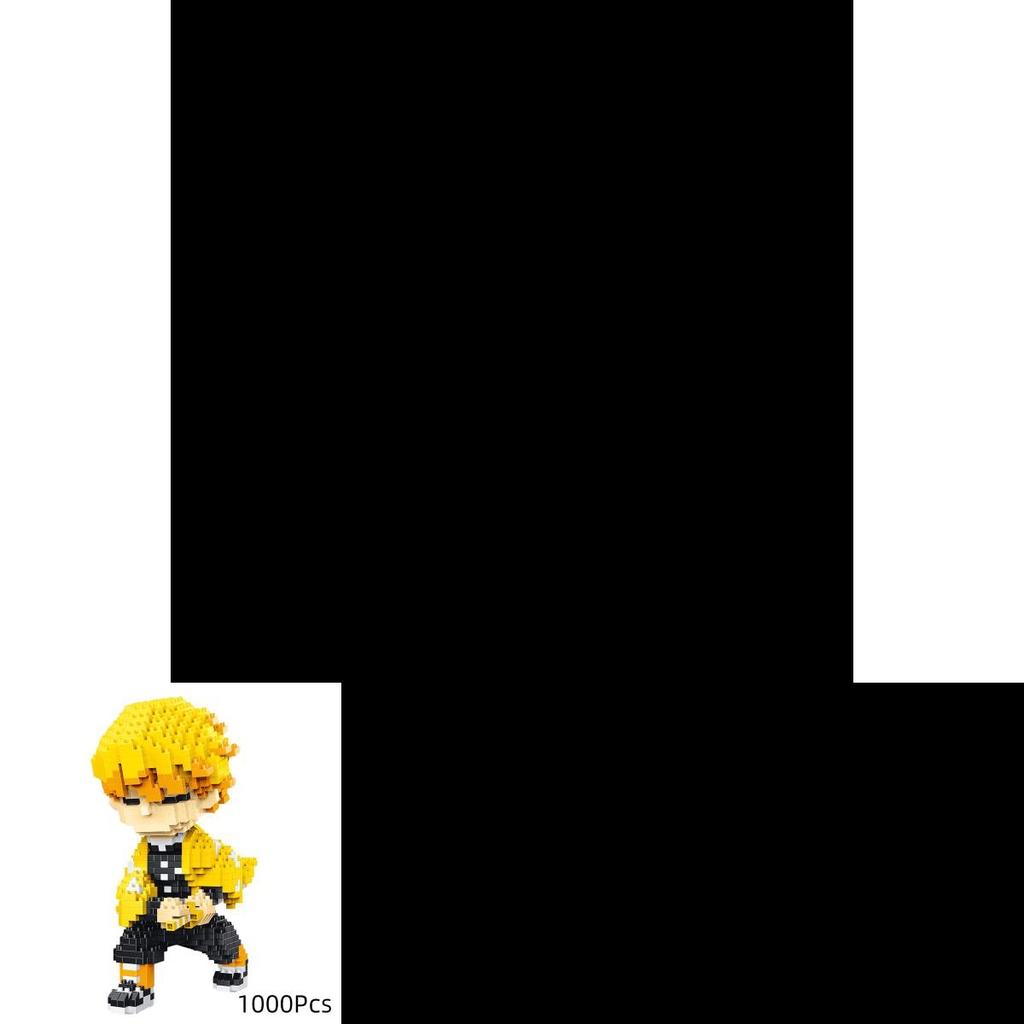 Набор игрушек «Клинок, рассекающий демонов» из алмазных строительных блоков