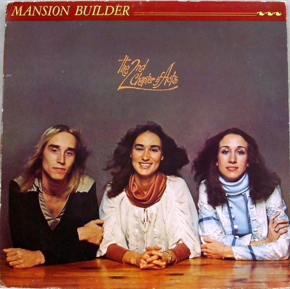 LP Record 2ND CHAPTER OF ACTS - Mansion Builder BIRD114 Sparrow Records 1978 UK Folk Used