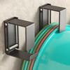 Modern Retractable Bathroom Hook Wall Mounted No Drill Adhesive Basin Holder Stainless Steel Storage Rack for Bathroom Kitchen