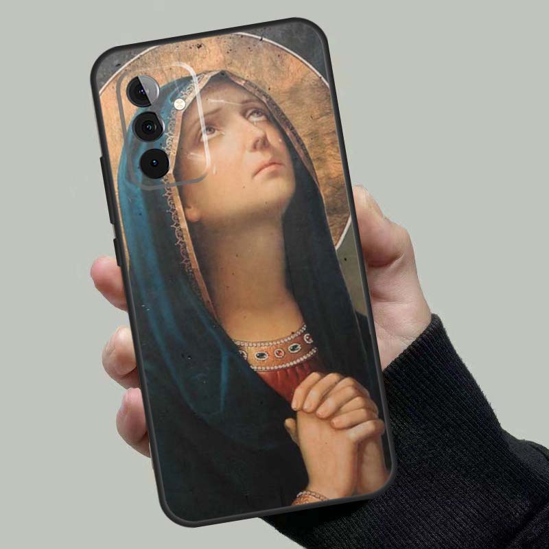 Holy Mother Virgin Mary Christian For Samsung Galaxy A34 A54 A14 A24 A72 A52 A32 A22 A12 A51 A71 A13 A23 A33 A53 Phone Case
