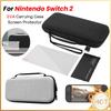 Чехол для переноски и защитная пленка для экрана из ЭВА для Switch 2, портативная сумка для хранения, ударопрочная защитная сумка-ручка из твердой оболочки ЭВА, NS2