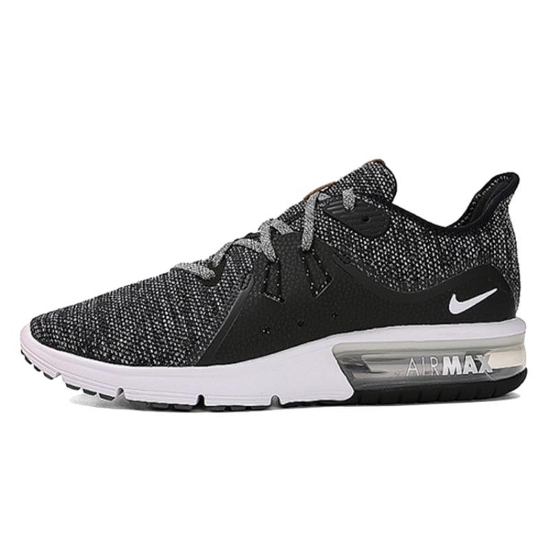 Nike Air Max Sequent 3 Black White Dark Grey Sneakers Casual Shoes 921694-011