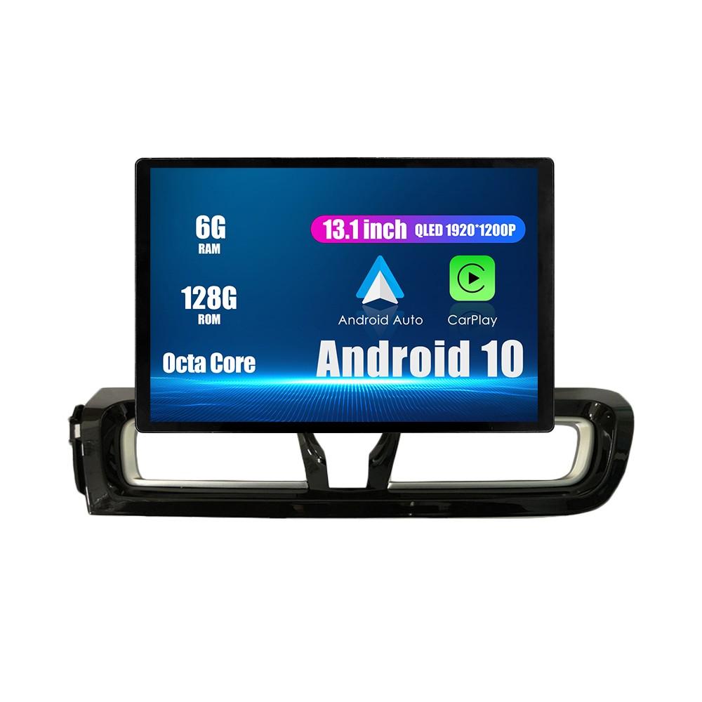 Android Радио 13,1 "Автомобильное стереонавигационное головное устройство Мультимедийный плеер GPS для Kia Forte 2018 2019