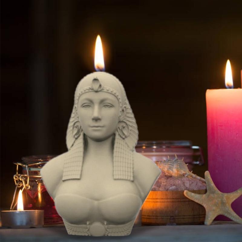 Форма для египетской богини, сделай сам, западная фигура, форма для статуи, эпоксидная форма, ручная работа, формы для свечей, воска, мыла для украшений