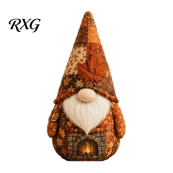 Sewing Kit for Adults DIY Gnome Patchwork Kit, Craft Set, Cute Relaxing Activity Fabric And Beginners, Handmade Gift Pre-cut