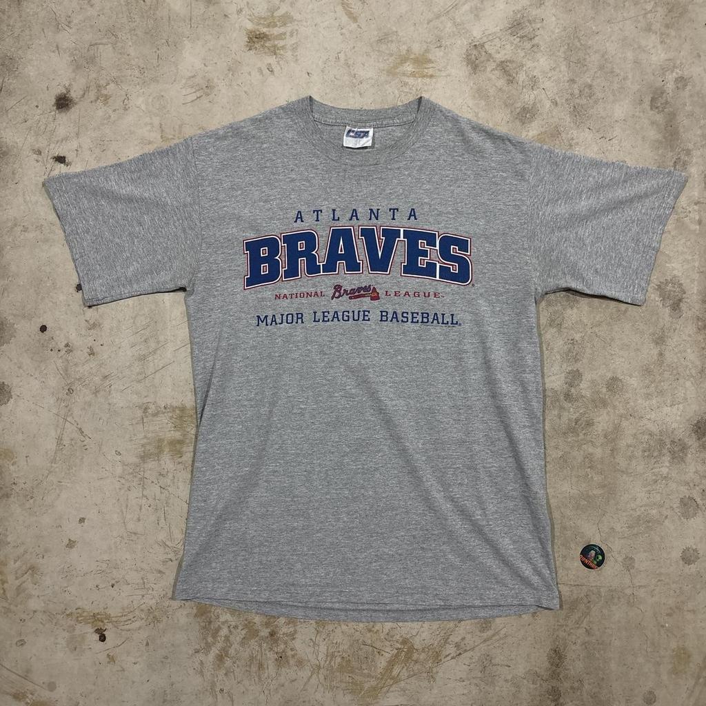 Винтажная футболка Atlanta Braves MLB 2001 года, размер L
