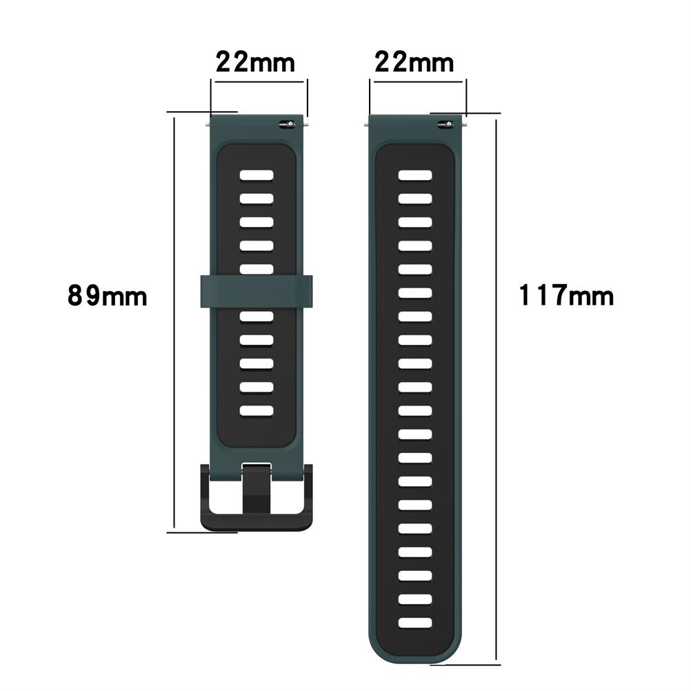 Silicone Replacement Straps Bands 22mm Wristband Compatible for Huawei Watch GT Runner Gt3 46mm Watch3