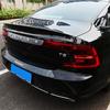 Для Volvo Для Volvo S90 T5 2017 2018 2019 2020 Черный Карбон Задняя Крышка Багажника Спойлер-Утиное Хвост Губа Крылья Внешний Тюнинг Автомобиля Аксессуары