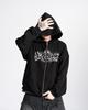 2025 Cross-Border Hooded Cardigan: Unisex Dark Print Streetwear Sweatshirt