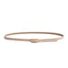 PU Leather Slim Belt Thin Dress Belt Versatile Suit Belt  Women Accessories