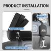 AABIU1 Car Black Rope Double Hook Strong Load-brearing Storage Hanger For KIA K5 K2 Rio Optima Sportage Venga Sorento Stonic Forte