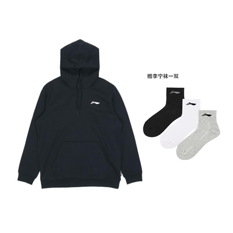 Толстовки Li Ning Мужские с капюшоном Умеренные Обычные AWDQB27-1