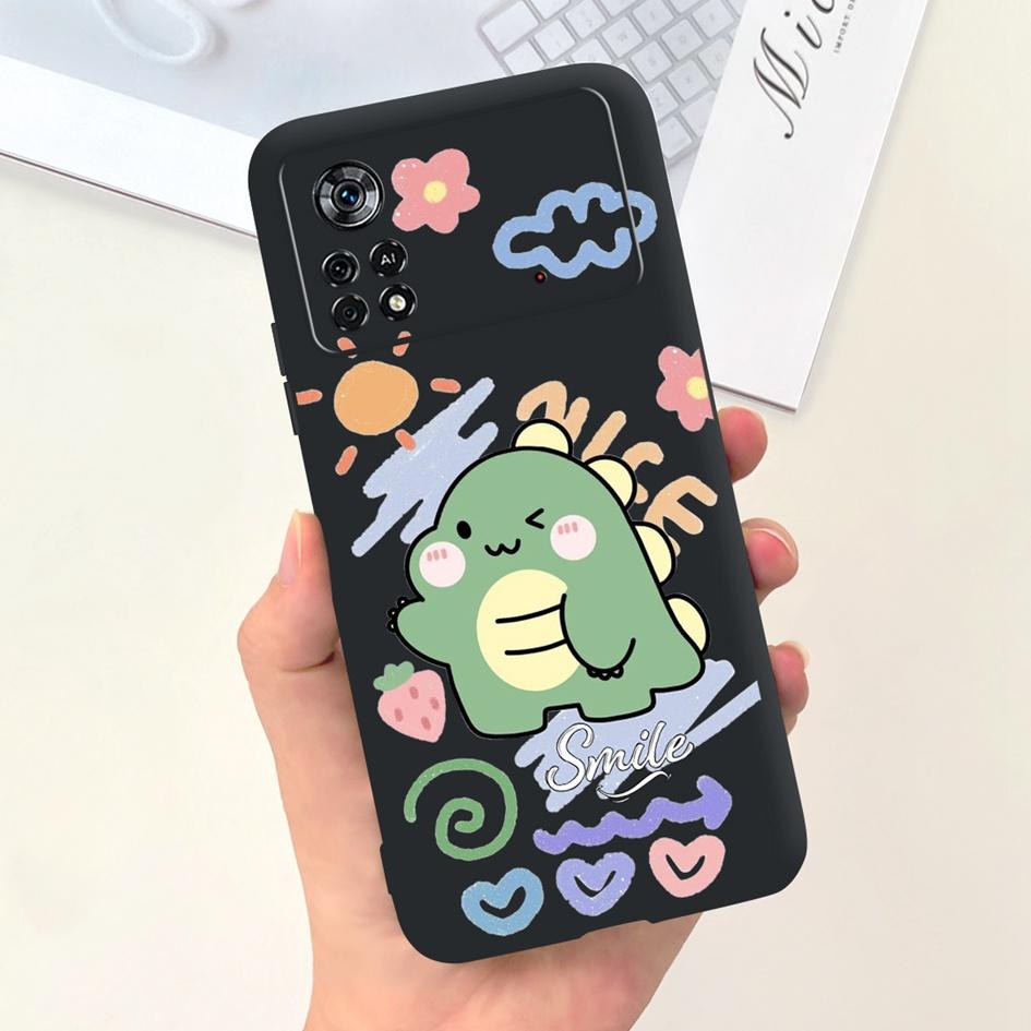 For Xiaomi Poco X4 Pro 5G Case Cute Astronaut Shockproof Silicone Soft Funda Phone Cover For Xiomi Poco X4 Pro Protective Bumper
