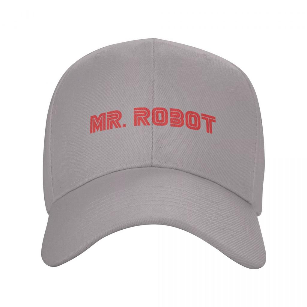 Classic Mr Robot Logo Baseball Cap for Unisex Women Personalized Adjustable Adult FSociety Hacker Dad Hat Hip Hop Snapback Caps