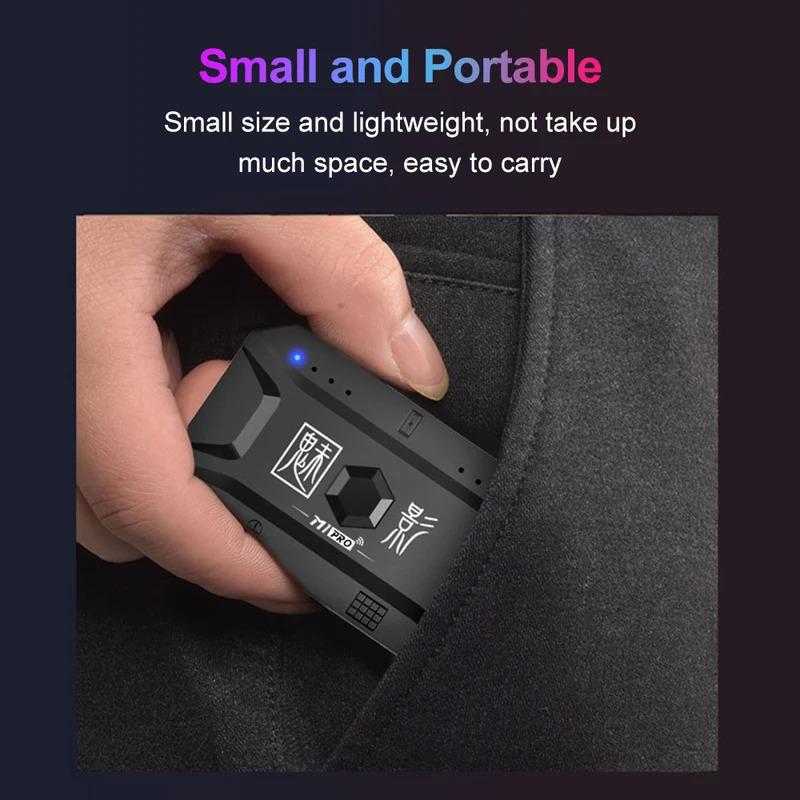 Converter Adapter Portable Keyboard Mouse Converter Mobile Game Keyboard and Mouse Adapter BT5.0 Support Android iOS System
