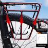 Bike Cargo Rack Front Fork Luggage Carrier Rack Heavy Duty Steel Universal Mountain Road Bicycle Pannier Rack Cycling Accessories
