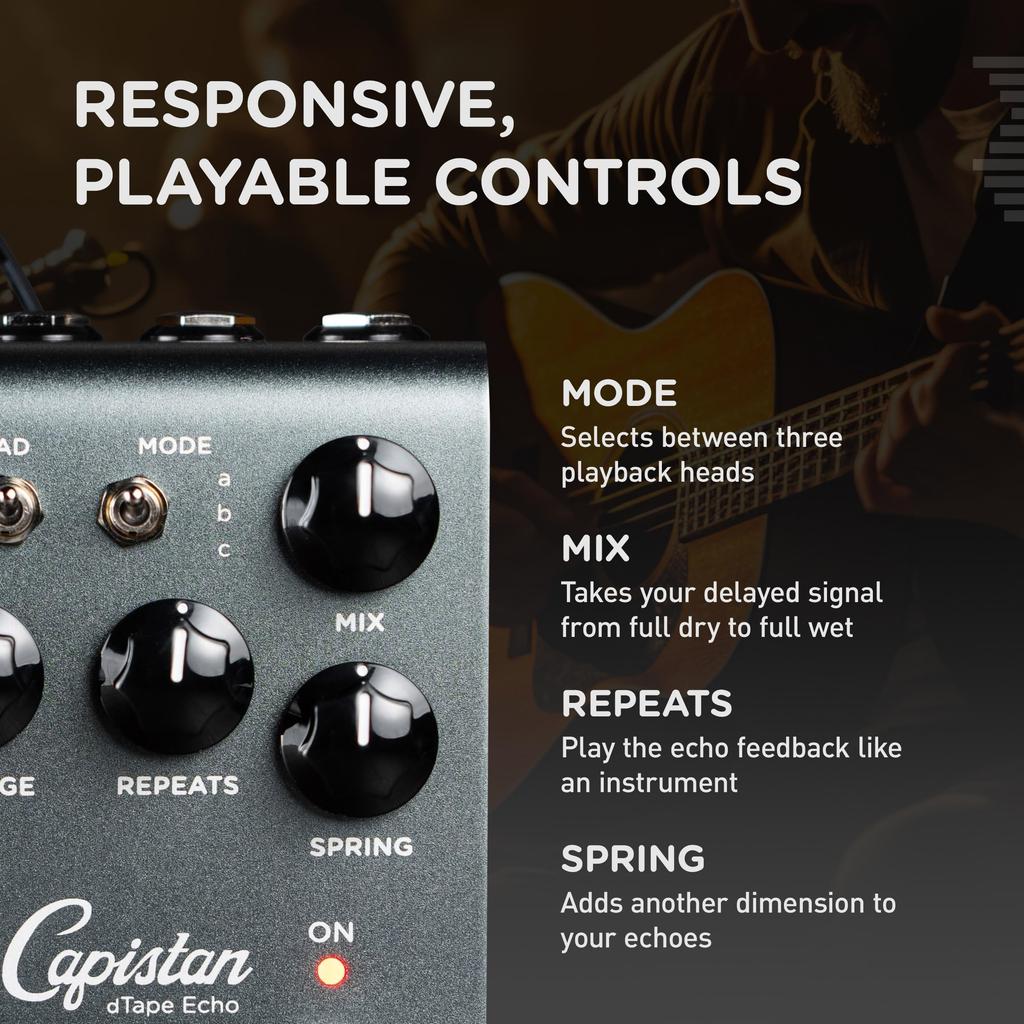 Capistan V2 El Capistan Tape Echo Strymon/El