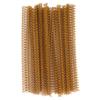 100Pcs Double Loop Wire Binding Spine 20 Sheet Capacity 3:1 Pitch 34 Loop 6.4mm Diameter Set Kit for A4 Paper Gold