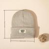 3 шт./комплект, лидер продаж, теплая детская шапка с буквами для мальчиков и девочек на возраст 0-24 месяца, мягкая вязаная шапка, детские аксессуары для головы