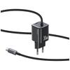 Ładowarka sieciowa 30W USAMS GaN 2xUSB-C Czarna