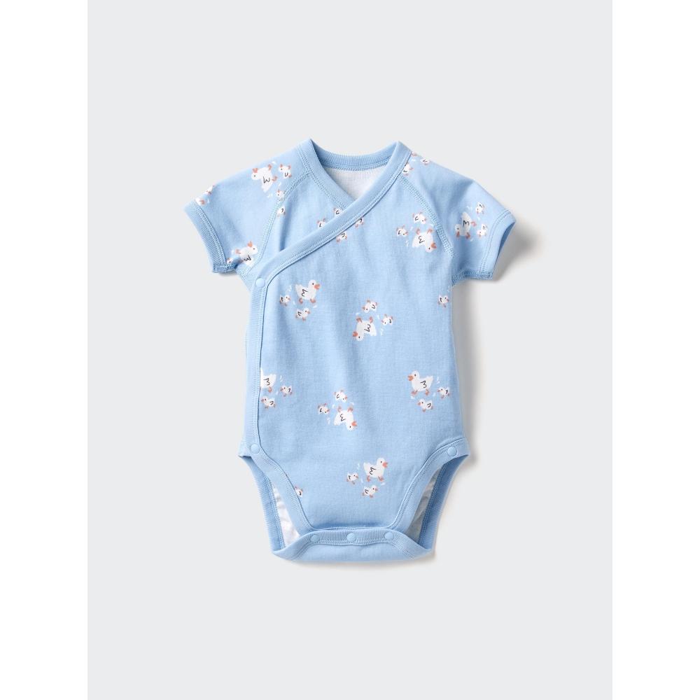 Uniqlo Bn Joy Of Print Bodysuit Short Sleeve 60cm