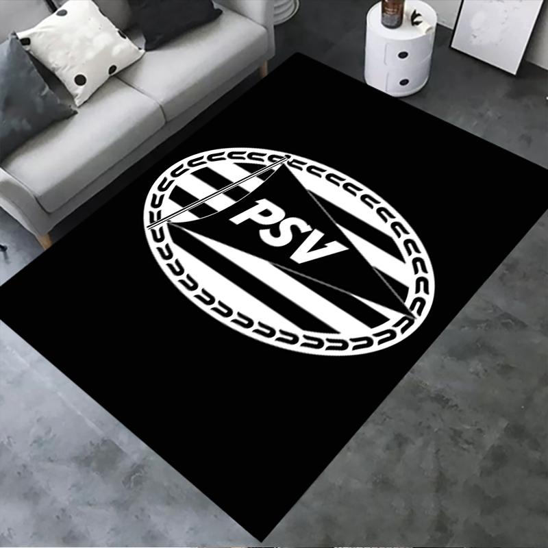 Новый ковер PSV Eindhoven 2025 для гостиной, спальни, дома, украшение дивана, нескользящий коврик для детских игр