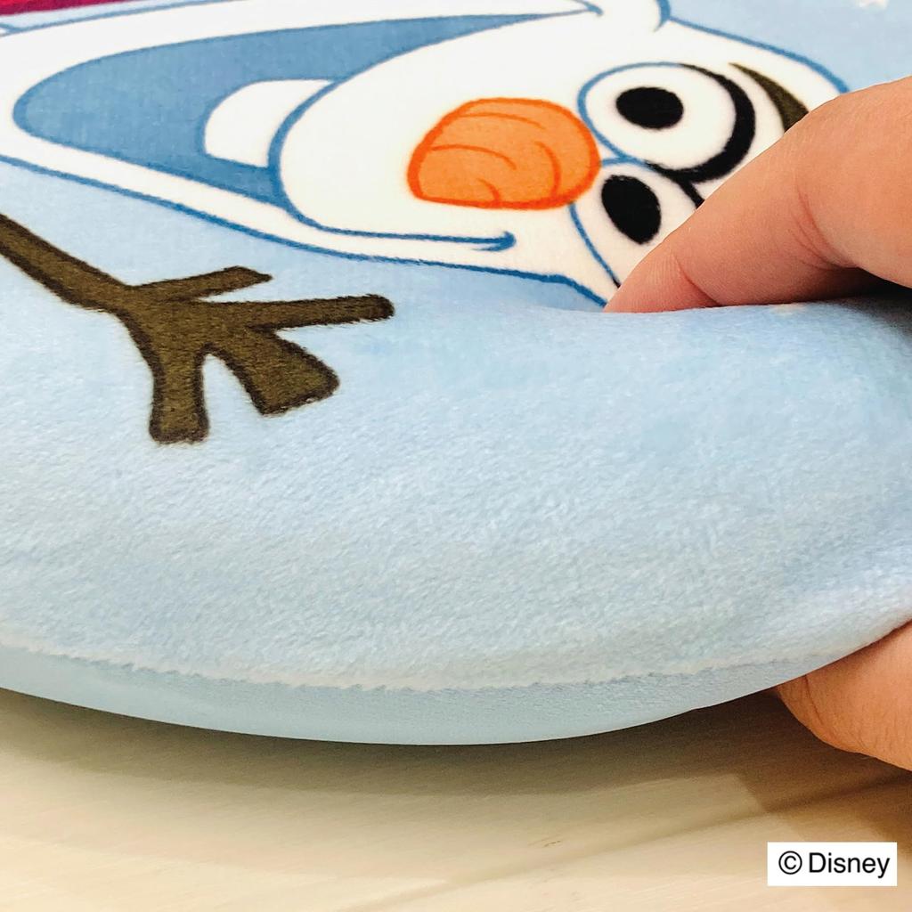 MORIPiLO Morishita Disney Frozen Подушка для сиденья Подушка для стула 40x40 см круглая крутая пена с эффектом памяти Товары с персонажами Disney Princess Синий 4621382
