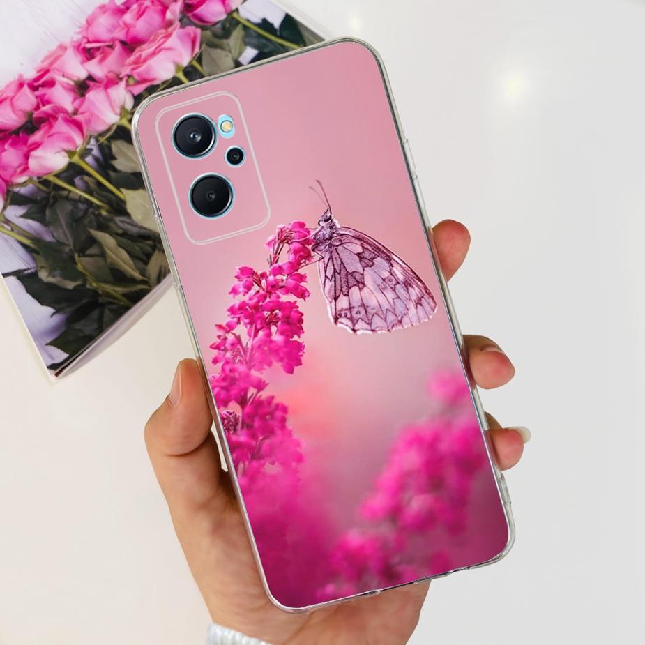 Чехол для Realme 9i RMX3491 Новый модный окрашенный чехол Прозрачный силиконовый мягкий ТПУ чехол для телефона Для Realme 9i 5G RMX3612 Realme9i Fundas