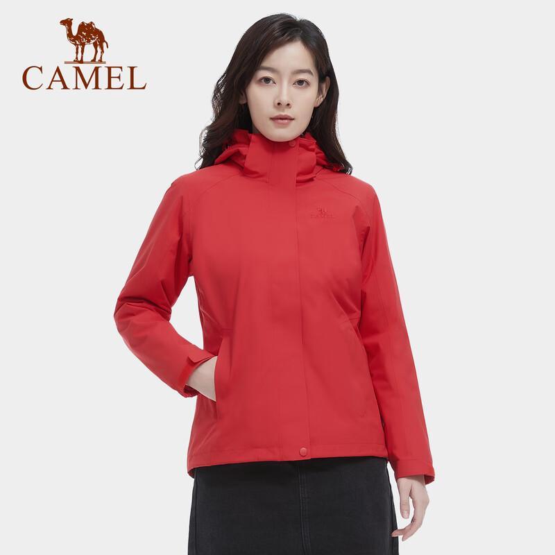 Camel Женская штормовая куртка 3-в-1 с флисовой подкладкой