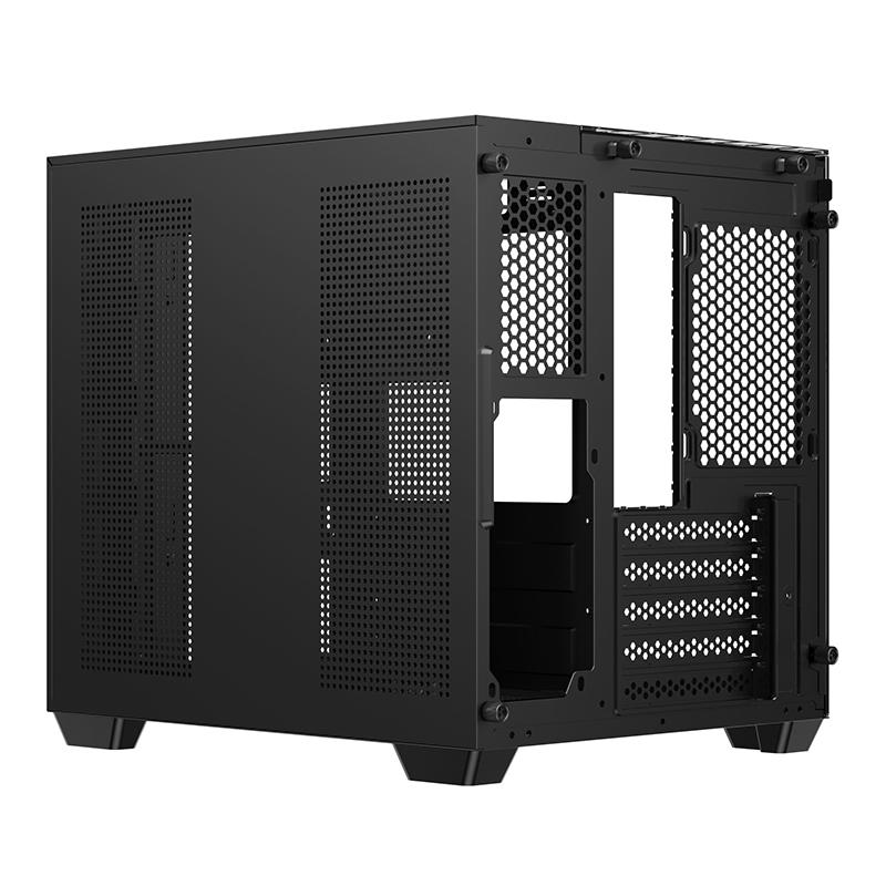 270 градусов прозрачный компьютерный корпус настольный ПК башня для M-Atx/Itx материнская плата Atx блок питания 325 мм графический процессор Usb 3.0 SSD Hdd
