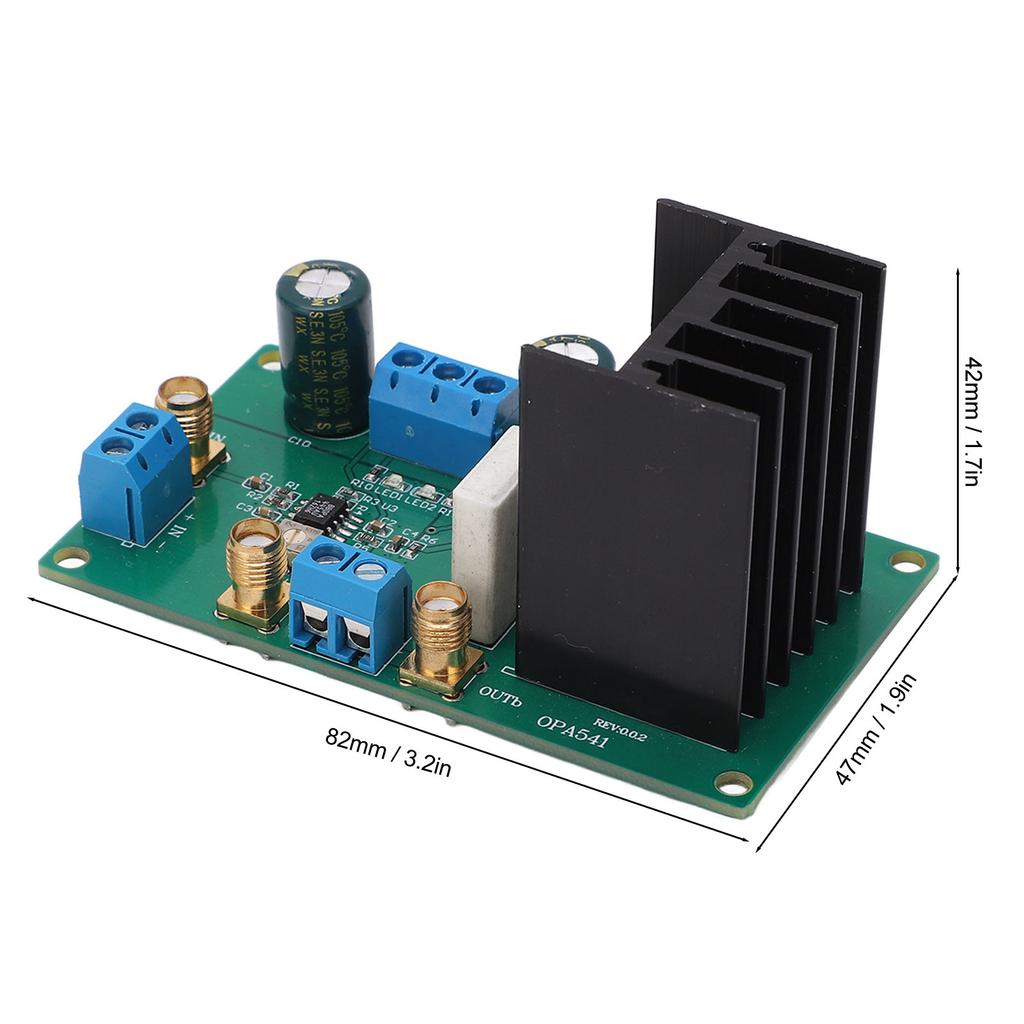 Модуль усилителя мощности низкой частоты, 541 5A 1040V Светодиодная индикация Компактный модуль усилителя напряжения с теплоотводящим листом для привода двигателя